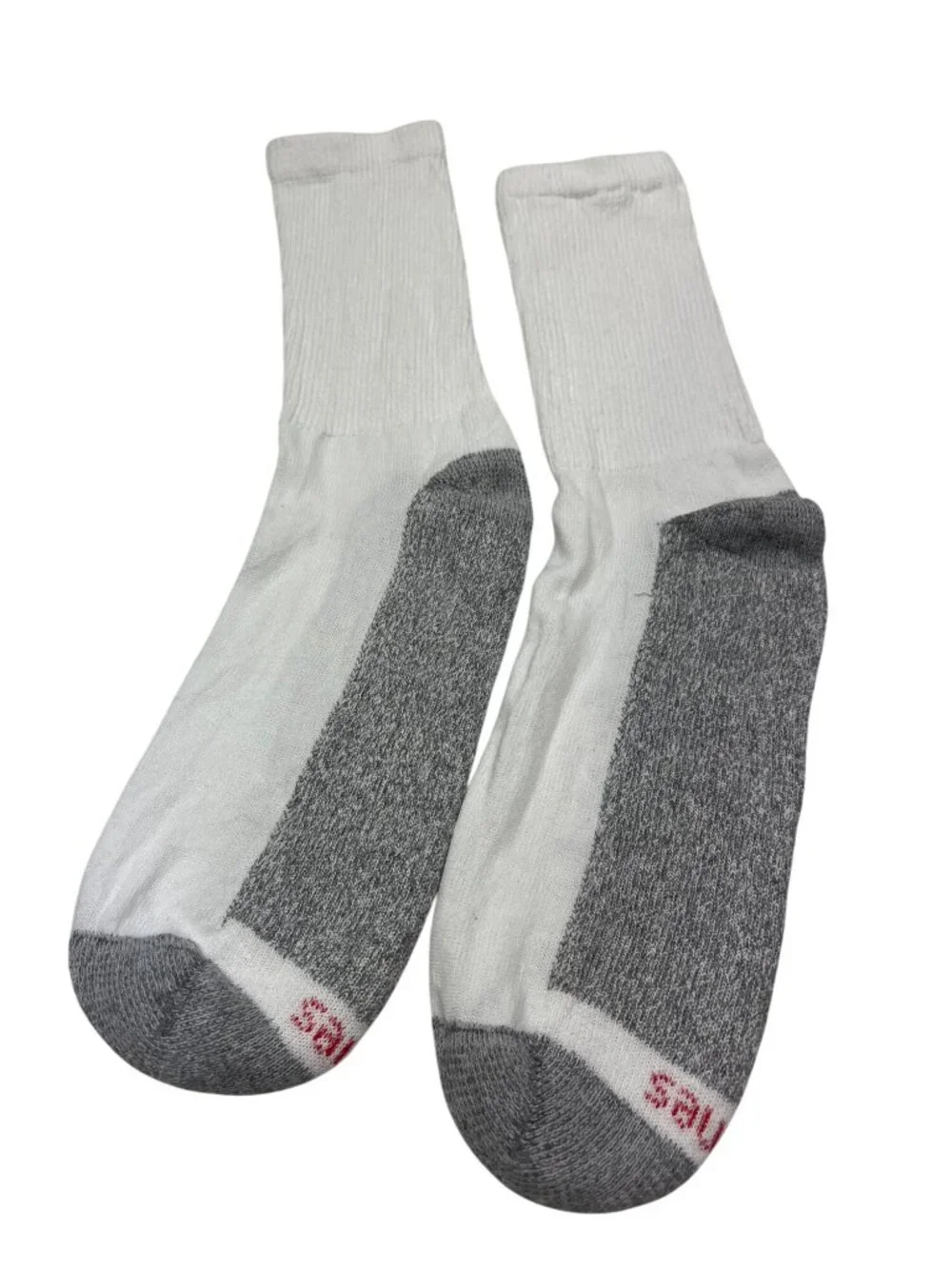 Hanes Mens Crew Socks Cotton Blend White & Gray & Fryle sock Casual Use 16j